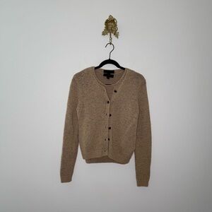 Zara Tan Knit Cardigan